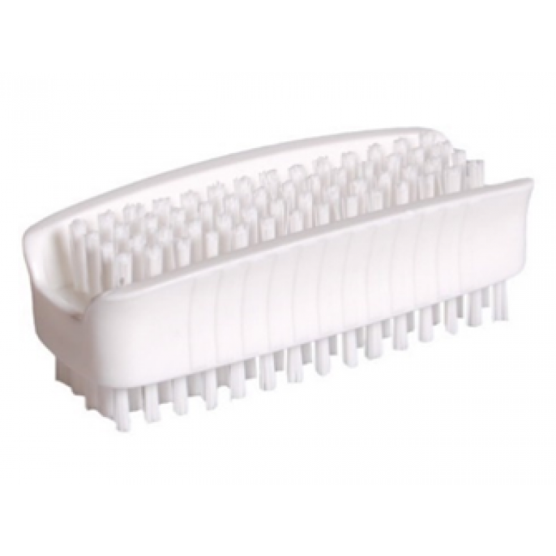 BROSSE A ONGLE BLANCHE SANS SUPPORT